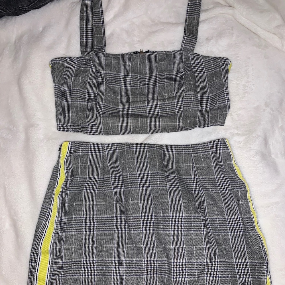 2 piece skirt and top set